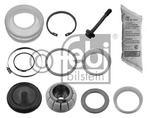 FEBI BILSTEIN 08959 - Repair Kit, guide strut Rear Axle Upper MAN, DAF