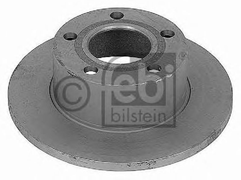 FEBI BILSTEIN 09075 - Brake Disc Rear Axle