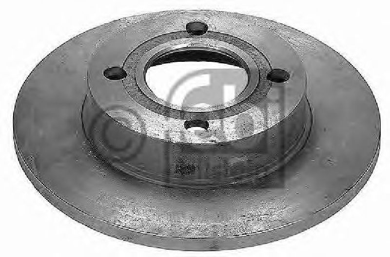 FEBI BILSTEIN 09078 - Brake Disc Rear Axle