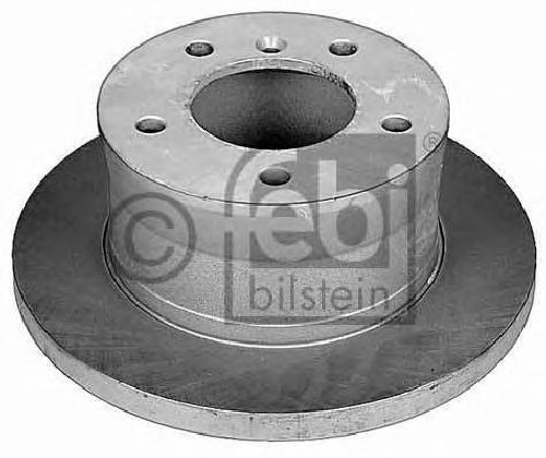 FEBI BILSTEIN 09101 - Brake Disc Rear Axle