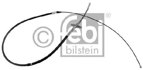 FEBI BILSTEIN 09498 - Cable, parking brake Left Rear