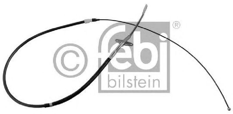 FEBI BILSTEIN 09498 - Cable, parking brake Left Rear