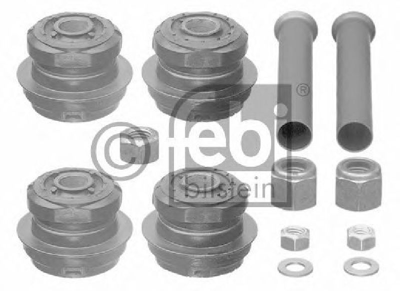 FEBI BILSTEIN 09747 - Mounting Kit, control lever Front Axle left and right