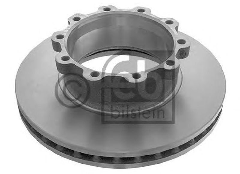 FEBI BILSTEIN 10005 - Brake Disc Front Axle | Rear Axle SCANIA