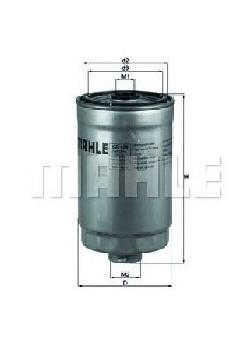 KC 181 KNECHT 76693113 - Fuel filter