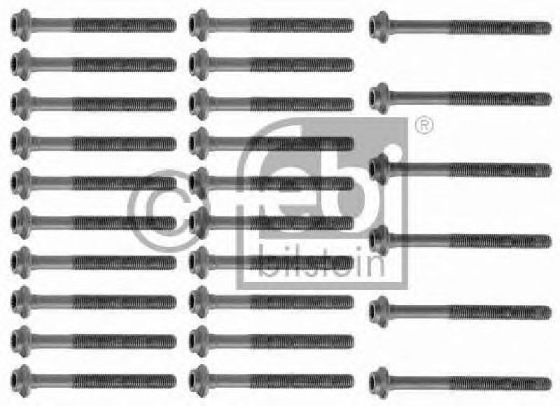 FEBI BILSTEIN 10237 - Bolt Kit, cylinder head MERCEDES-BENZ