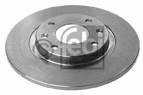FEBI BILSTEIN 10317 - Brake Disc Front Axle