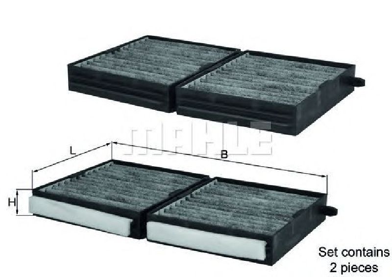 LAKG 113/S KNECHT 76888366 - Filter, interior air