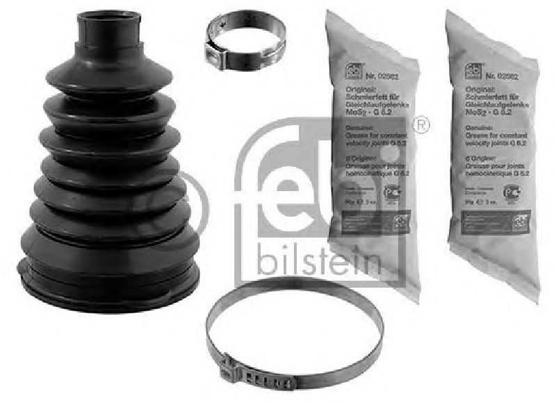 FEBI BILSTEIN 10355 - Bellow Set, drive shaft Front Axle | Wheel Side RENAULT