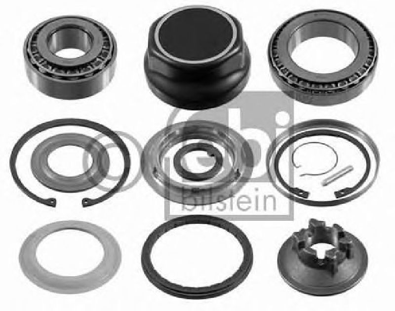 FEBI BILSTEIN 10504 - Wheel Bearing Kit Front Axle left and right | Rear Axle left and right