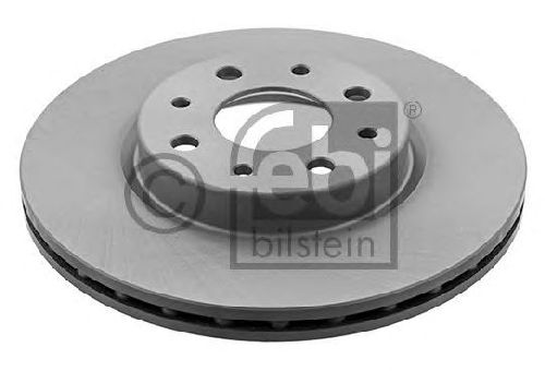 FEBI BILSTEIN 10617 - Brake Disc Front Axle FIAT