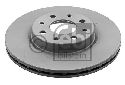 FEBI BILSTEIN 10617 - Brake Disc Front Axle FIAT