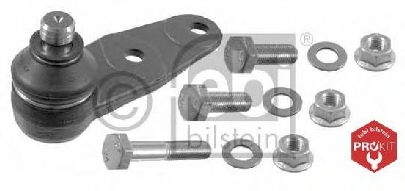 FEBI BILSTEIN 10640 - Ball Joint PROKIT Lower Front Axle RENAULT, NISSAN