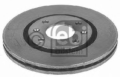 FEBI BILSTEIN 10678 - Brake Disc Front Axle