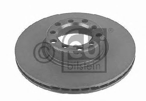 FEBI BILSTEIN 10680 - Brake Disc Front Axle