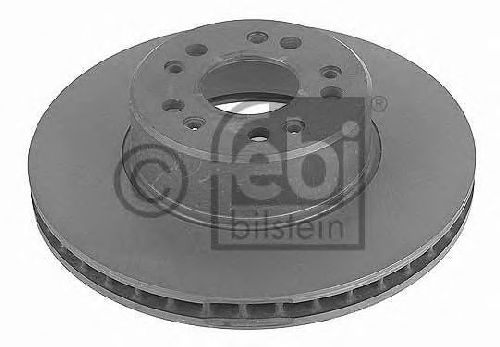 FEBI BILSTEIN 10684 - Brake Disc Front Axle