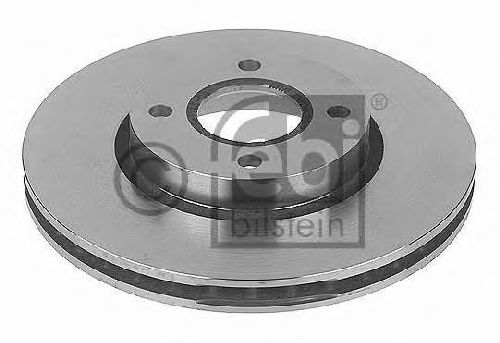 FEBI BILSTEIN 10706 - Brake Disc Front Axle