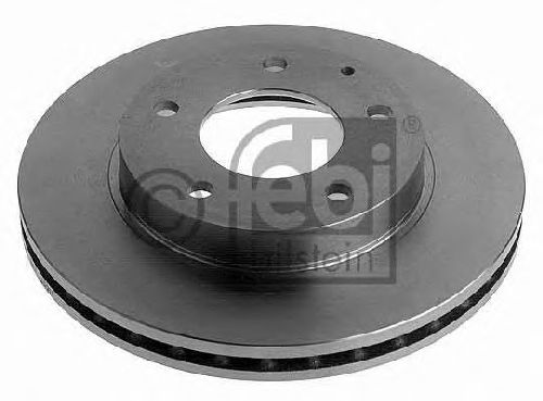 FEBI BILSTEIN 10726 - Brake Disc Front Axle