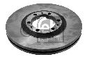 FEBI BILSTEIN 10746 - Brake Disc Front Axle OPEL