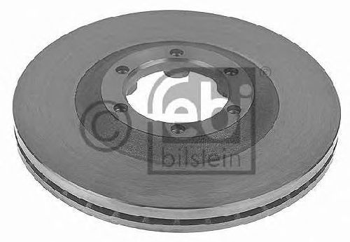 FEBI BILSTEIN 10747 - Brake Disc Front Axle OPEL