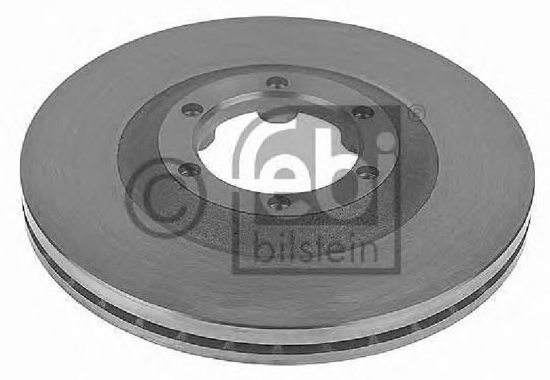 FEBI BILSTEIN 10747 - Brake Disc Front Axle OPEL