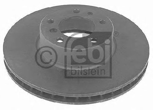 FEBI BILSTEIN 10751 - Brake Disc Front Axle