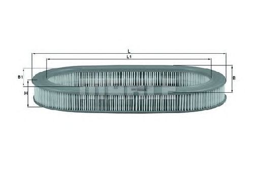 LX 1042 KNECHT 76515498 - Air Filter