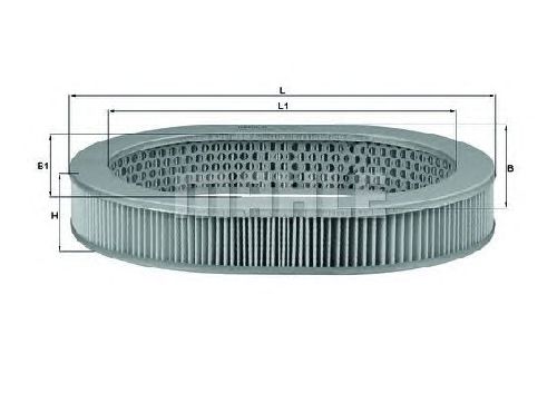 LX 1043 KNECHT 76517320 - Air Filter