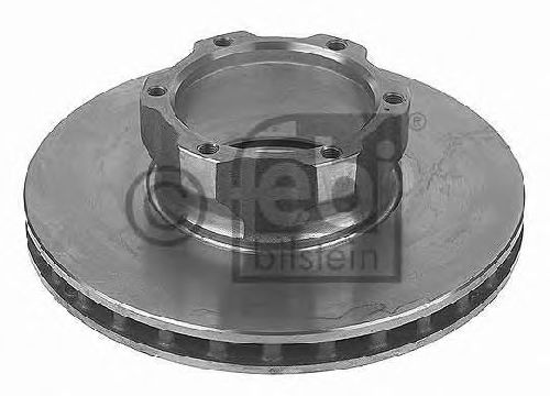 FEBI BILSTEIN 10919 - Brake Disc Front Axle