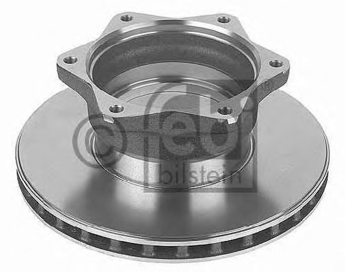 FEBI BILSTEIN 10920 - Brake Disc Rear Axle