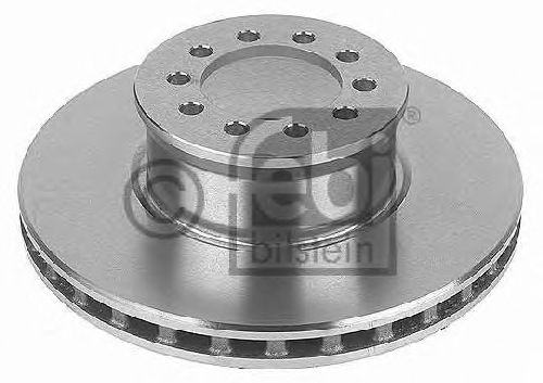 FEBI BILSTEIN 10922 - Brake Disc Front Axle