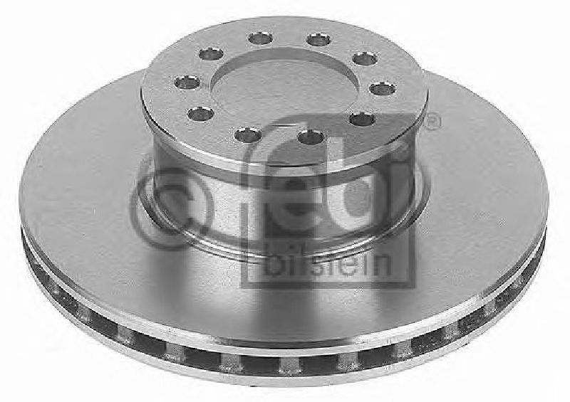 FEBI BILSTEIN 10922 - Brake Disc Front Axle