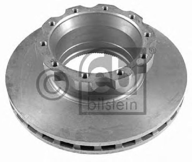 FEBI BILSTEIN 10932 - Brake Disc Rear Axle MAN