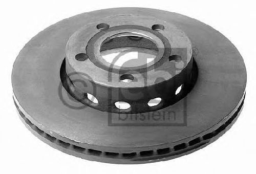 FEBI BILSTEIN 11204 - Brake Disc Front Axle
