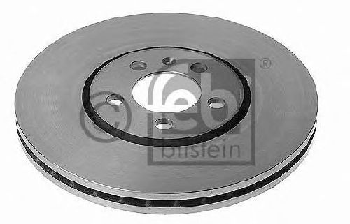 FEBI BILSTEIN 11205 - Brake Disc Front Axle