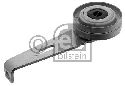 FEBI BILSTEIN 11348 - Tensioner Pulley, v-ribbed belt PEUGEOT, CITROËN