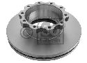 FEBI BILSTEIN 11411 - Brake Disc Rear Axle MAN