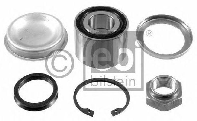 FEBI BILSTEIN 11420 - Wheel Bearing Kit Rear Axle left and right PEUGEOT