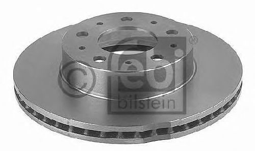 FEBI BILSTEIN 11447 - Brake Disc Front Axle