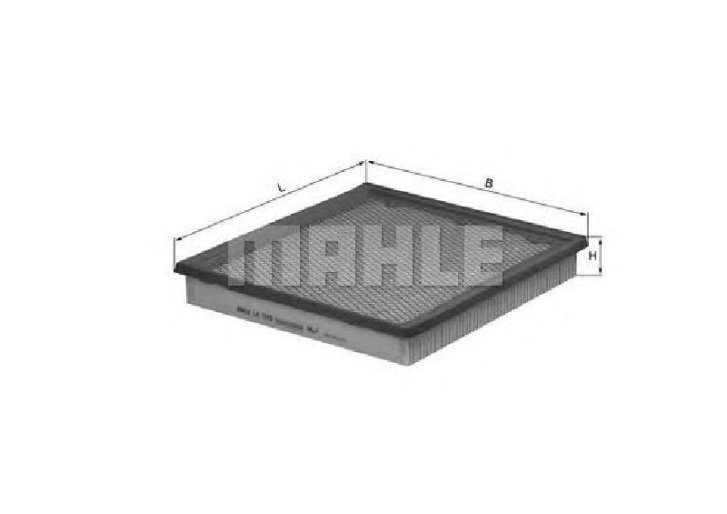 LX 1273 KNECHT 76599054 - Air Filter