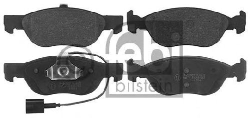 FEBI BILSTEIN 116000 - Brake Pad Set, disc brake Front Axle