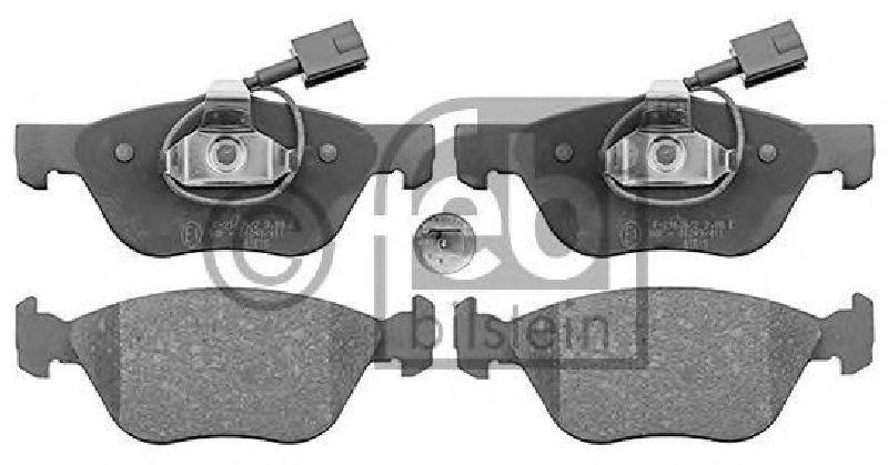 FEBI BILSTEIN 116003 - Brake Pad Set, disc brake Front Axle ALFA ROMEO