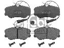FEBI BILSTEIN 116004 - Brake Pad Set, disc brake Front Axle