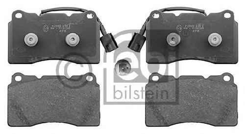 FEBI BILSTEIN 116005 - Brake Pad Set, disc brake Front Axle ALFA ROMEO
