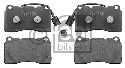 FEBI BILSTEIN 116005 - Brake Pad Set, disc brake Front Axle ALFA ROMEO