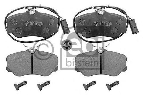 FEBI BILSTEIN 116006 - Brake Pad Set, disc brake Front Axle