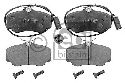 FEBI BILSTEIN 116006 - Brake Pad Set, disc brake Front Axle