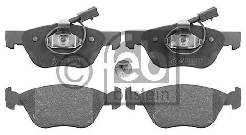 FEBI BILSTEIN 116008 - Brake Pad Set, disc brake Front Axle