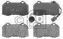 FEBI BILSTEIN 116011 - Brake Pad Set, disc brake Front Axle ABARTH, ALFA ROMEO