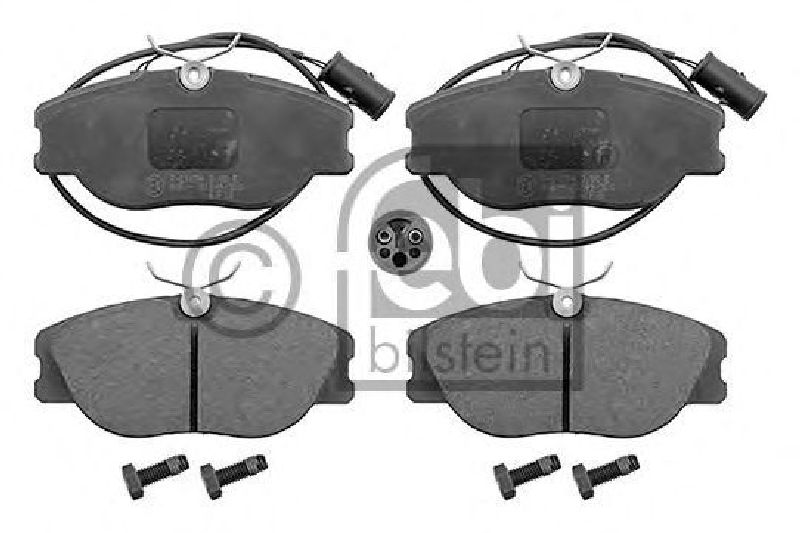 FEBI BILSTEIN 116015 - Brake Pad Set, disc brake Front Axle